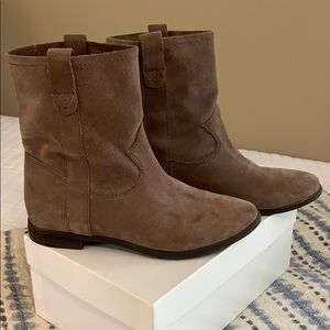 Vince Camuto “Fanti” Suede Ankle/Calf Length Boot